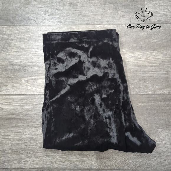 Cha Cha Vente Velour Pull On Ankle Pants Size 1X - Picture 6 of 6